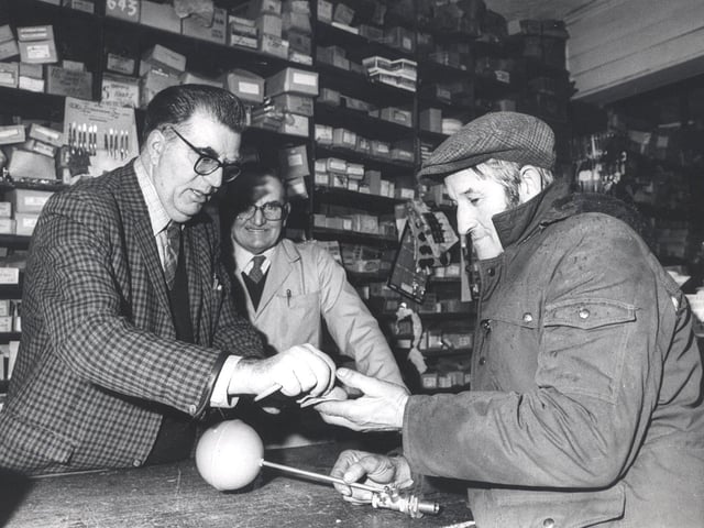 Who remembers Butlers Ironmongers, Doncaster? Pictured here in November 1983
