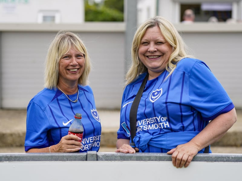 Getting behind Pompey as they step up their pre-season preparationns at Bognor.