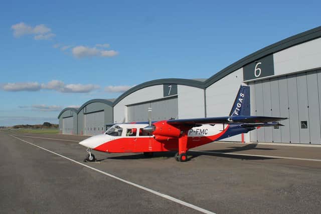 Britten Norman's Islander, picture by Thomas Cubero