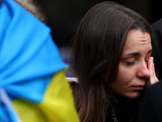 February marked a year since the Russian invasion of Ukraine and an emotional ceremony took place in Portsmouth Guildhall which included the raising of the Ukrainian flag.

Picture: Chris Moorhouse