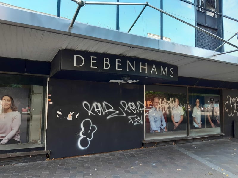 Debenhams in Portsmouth's Commercial Road closed in March 2021 as a result of the fall out from the Covid lockdown. Since then, the site, including its car park, has remained vacant and has visibly deteriorated, becoming an eyesore. Since then there has been much talk about what to do with the site and its future - with the latest proposals seeing the site transformed to create a 35-storey skyscraper featuring hundreds of homes and retail units. The plans, submitted to Portsmouth City Council, also include three other additional buildings of 23, 15, and five storeys also planned, offering residential accommodations alongside retail and indoor recreational facilities. No decision has yet been made.