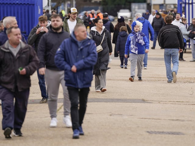 Pompey fans backed their team as they gave it everything against promotion-chasing Burnley at Fratton Park on Saturday.