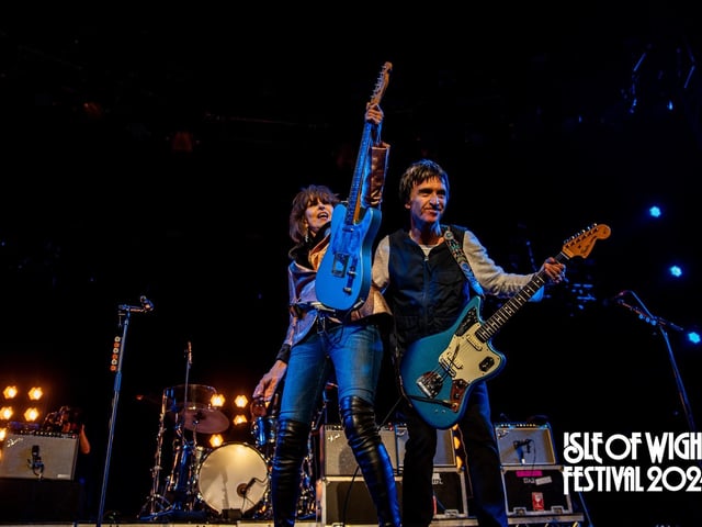 Prodigy and The Streets shone on the Main Stage, while Johnny Marr and The Pretenders rocked the Big Top. The Isle of Wight Festival Day 2 saw festival goers revelling in the sun.