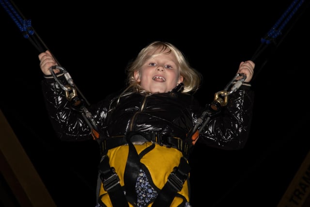 People from across the region descended onto the grounds of HMS Sultan on Thursday evening for a night of excitement, bonfire and fireworks.
Pictured - Ameria Hammond, 7 from Gosport
Photos by Alex Shute