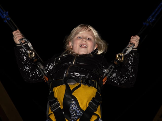 People from across the region descended onto the grounds of HMS Sultan on Thursday evening for a night of excitement, bonfire and fireworks.Pictured - Ameria Hammond, 7 from GosportPhotos by Alex Shute