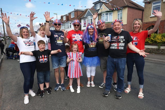 The event in Selsey Avenue, Gosport