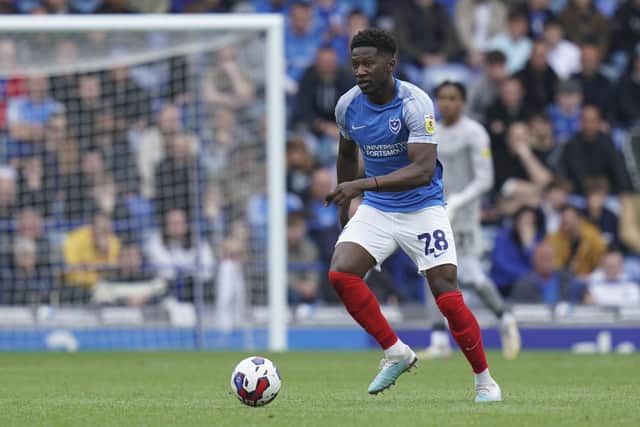 Pompey's hopes of signing Di'Shon Bernard permanently have been boosted following his release by Manchester United. Picture: Jason Brown/ProSportsImages
