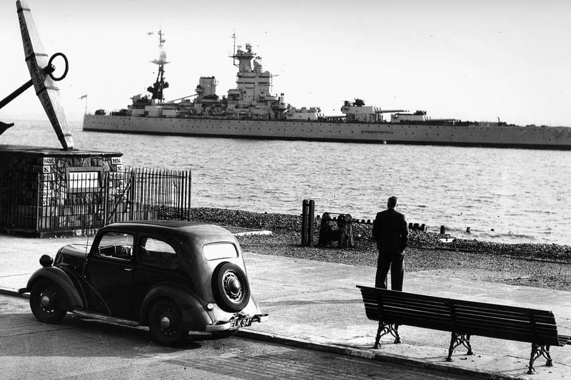 HMS Nelson passing Portsmouth seafront around 1930.
Picture: The News, Portsmouth