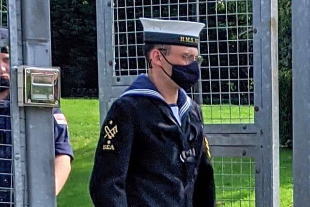 Leading Seaman Richard Fielding. Picture: Solent News