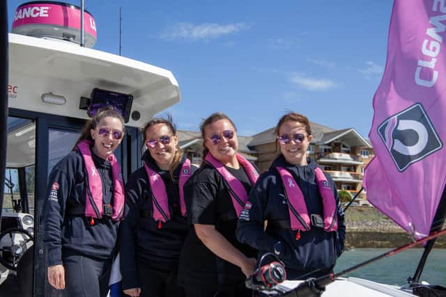 Team Rods & Ribbons Gemma, Hannah, Izzy and Emma