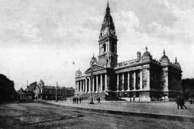 The old Guildhall when it was known as the town hall