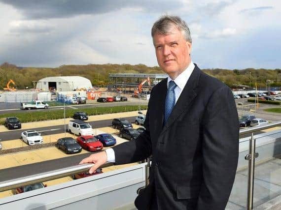 Fareham Borough Council leader Sean Woodward.