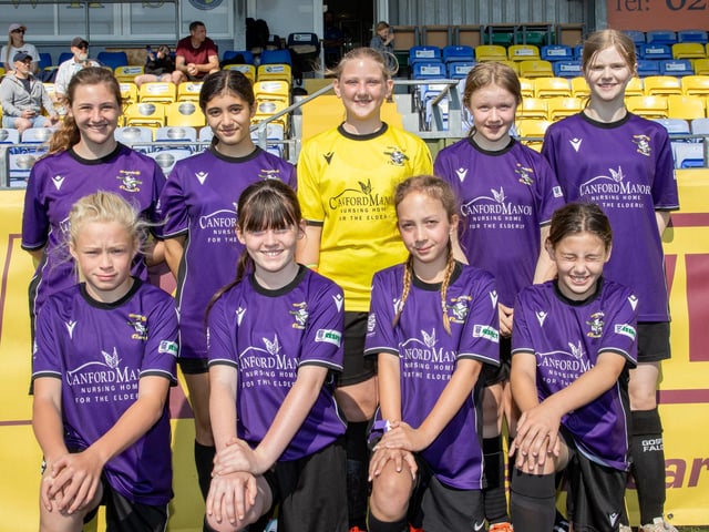 Gosport Falcons Black U12s. Picture: Alex Shute