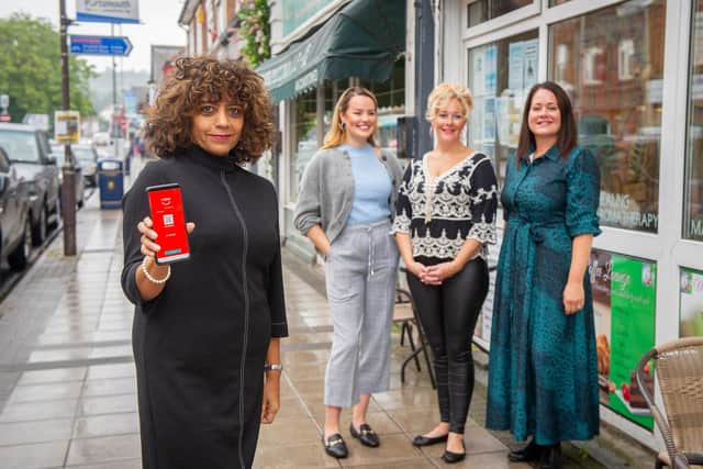 New partnership with Oiyaa to roll out a new reward app connecting local retailers and consumers in Portsmouth 

Pictured: CEO of Oiyaa Neeta Dhorajiwala, The Mystic Coffee Lounge owner Kate May, sales and marketing lead from Heard About Sam Samantha McGrath and Charlotte Carter, freelance sales support from Mad As A Box Of Frogs

Picture: Habibur Rahman