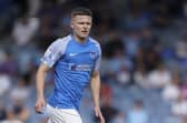 Colby Bishop made his first Pompey outing in Saturday's 2-0 friendly defeat to Coventry. Picture: Jason Brown/ProSportsImages