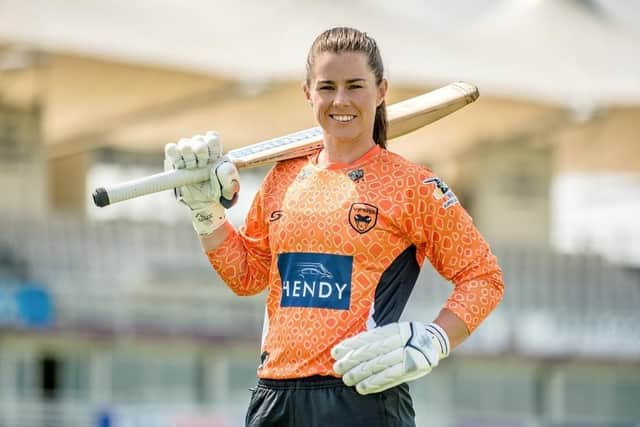 Tammy Beaumont pictured during her time at Southern Vipers. Pic by Dave Vokes.