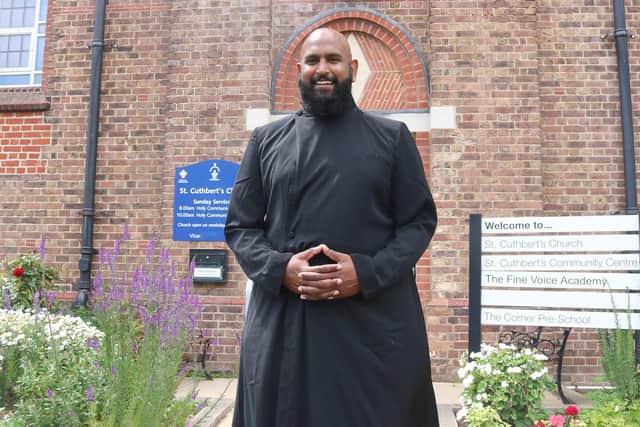 Rajiv Sidhu will become a curate at St Cuthbert’s Church, Copnor