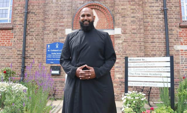 Rajiv Sidhu will become a curate at St Cuthbert’s Church, Copnor