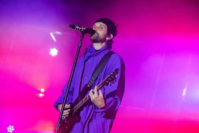 Kasabian's set included Fire, Club Foot and You're In Love With a Psycho. Photo by Alex Shute