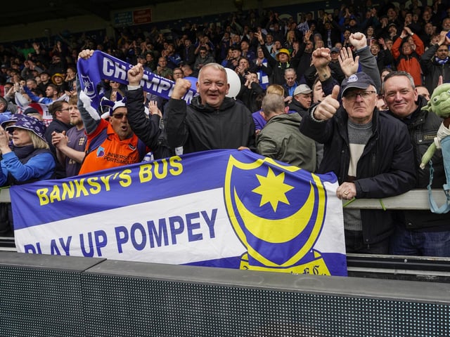 Goals from Myles Peart-Harris and Paddy Lane provided the perfect send-off for the Pompey fans