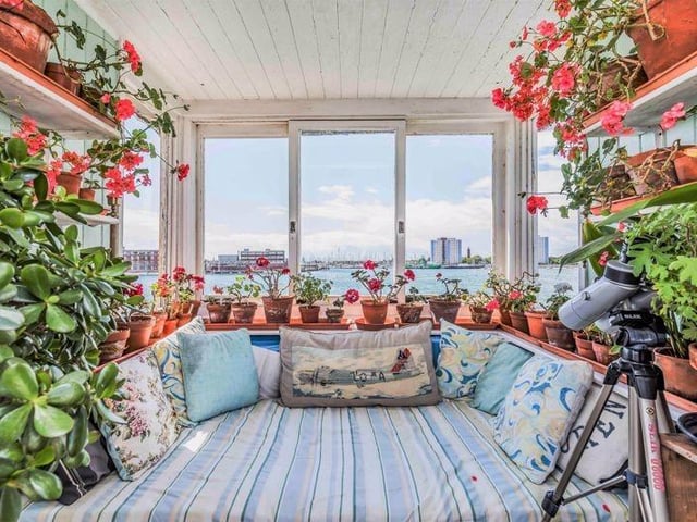This four bedroom home in Bath Square, Old Portsmouth, is on the market for £3.25m. It is listed on Rightmove by Fry and Kent.