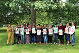 Staff at Portsmouth-based children's charity Fair Ways celebrate the outstanding Ofsted rating for their Residential Family Centre. Picture: Fair Ways