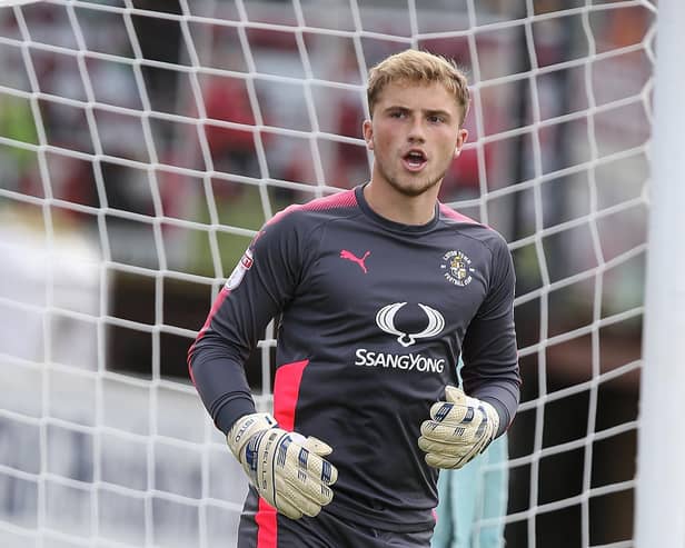 Luton's Harry Isted is currently flourishing on loan at Barnsley. Picture: Pete Norton/Getty Images