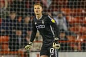 Alex Bass is hoping he’s proved his worth to Pompey during his impressive loan spell at Bradford.  Picture: Thomas Gadd