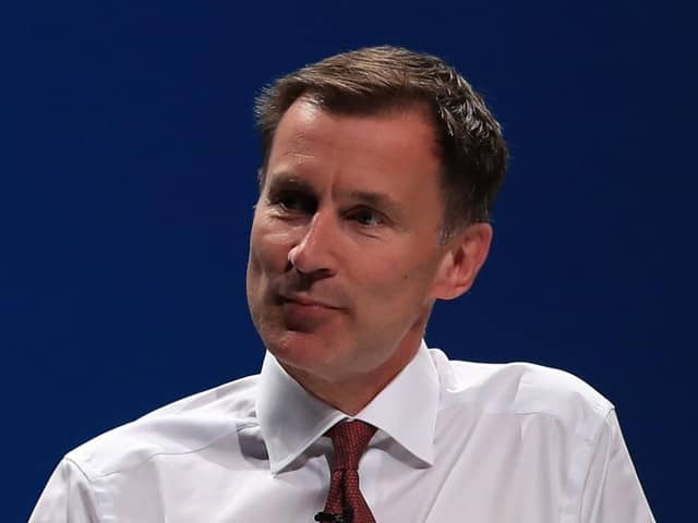 Chancellor Jeremy Hunt. it is believed that defence spending will not increase in the government's next budget. Picture: Peter Byrne/PA Wire