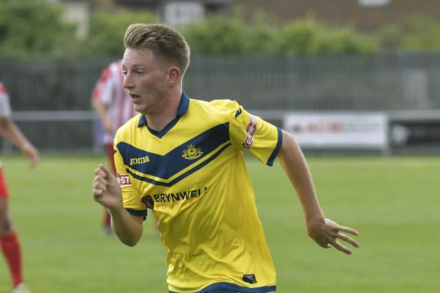 Marley Ridge in action for Moneyfields in 2017/18. Pic: Neil Marshall.