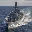 Portsmouth-based type 23 HMS Kent is one of the newest frigates in the Royal Navy's fleet. Picture: LPhot Dan Rosenbaum