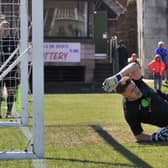 Tom Price believes playing ties behind closed doors has helped US Portsmouth on their memorable FA Vase run. Pic: Martyn White.