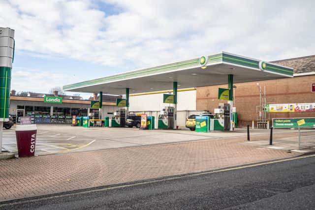 The BP petrol station in Northern Road, Cosham 
Picture: Habibur Rahman