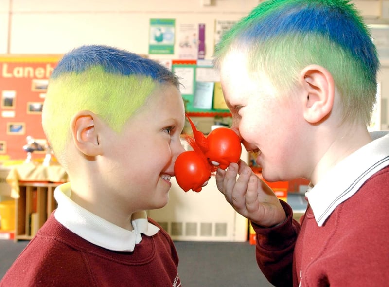 Were you there for the West View Primary School Comic Relief fun in 2003?