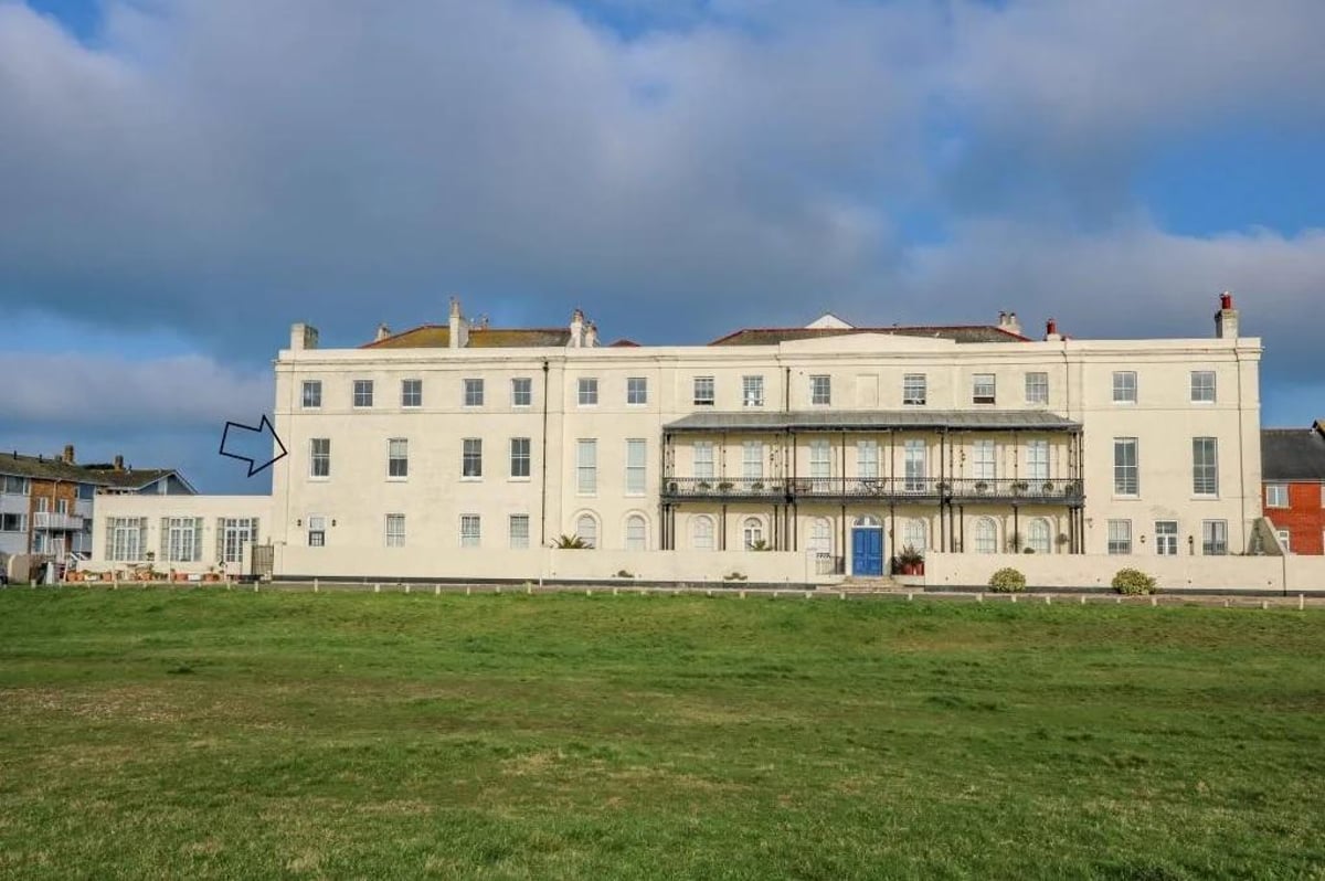Inside a fourbed flat with 'stunning sea views' on sale in Hayling