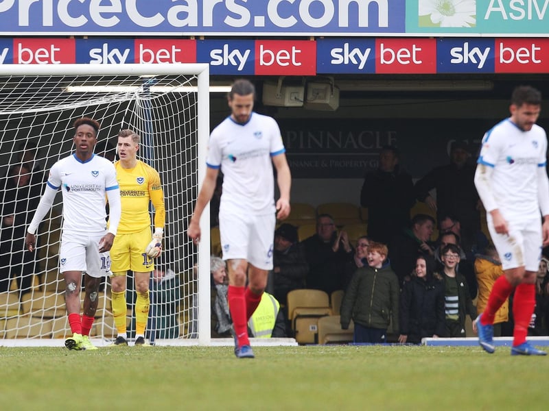 Former long-time League One leaders Pompey were worringly on the slide heading to Southend, yet found themselves 3-0 up after a blistering opening 31 minutes. However, they were undone by Simon Cox's hat-trick, including an 87th-minute leveller, as Kenny Jackett's men frustratingly let slip their lead and instead ended up with a dismal Roots Hall point. Picture: Joe Pepler