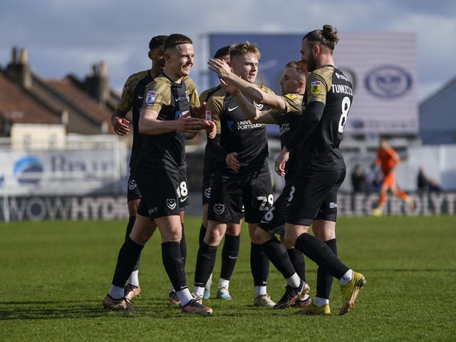 Pompey entertain Port Vale today in League One