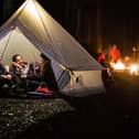 Scouts at camp