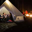Scouts at camp
