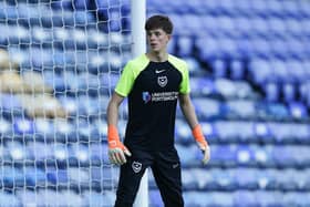 Keeper Bastian Smith was one of Pompey's stars during their remarkable Hampshire Senior Cup fightback against Gosport. Picture: Jason Brown/ProSportsImages