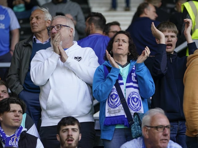 More than 3,000 fans made the trip to the Rams.