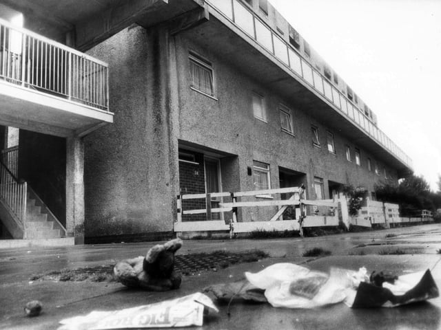 Kilmiston Close in July 1988