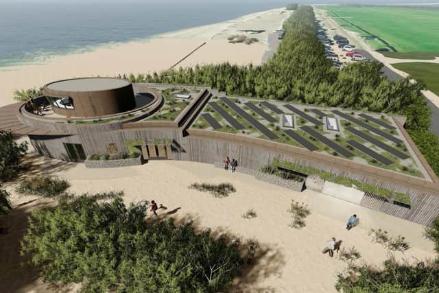 An artist's impression of the new facility