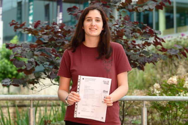 Molly Goodman, 19 from Locks Heath, graduated from Fareham College with a BTEC in cookery. Picture: Keith Woodland