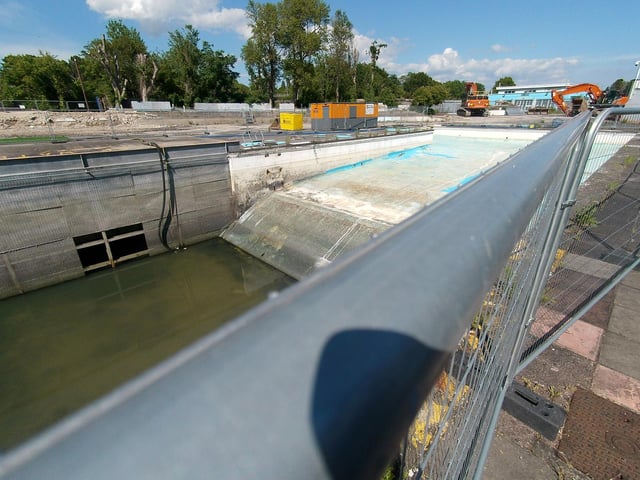 The council are redeveloping Hilsea Lido as part of the Hilsea Lines project in the north of the city. The aim of this project is to improve the area and encourage residents and visitors to use it.Picture: Habibur Rahman