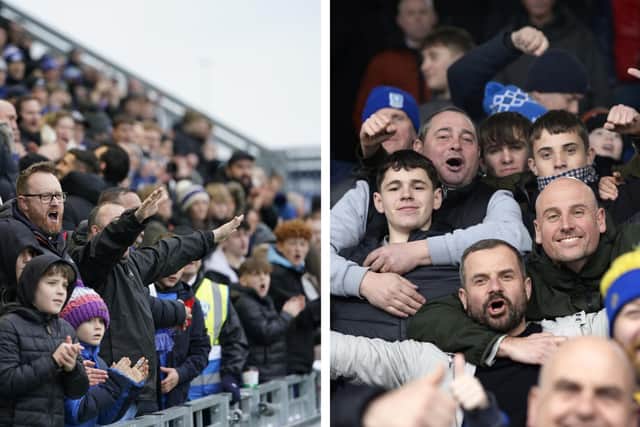 Pompey and Sheffield Wednesday fans have been engaging on social media.