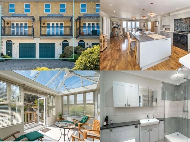 This property comes with five bedrooms, four bathrooms and four reception rooms and it is being sold with Spence Willard.