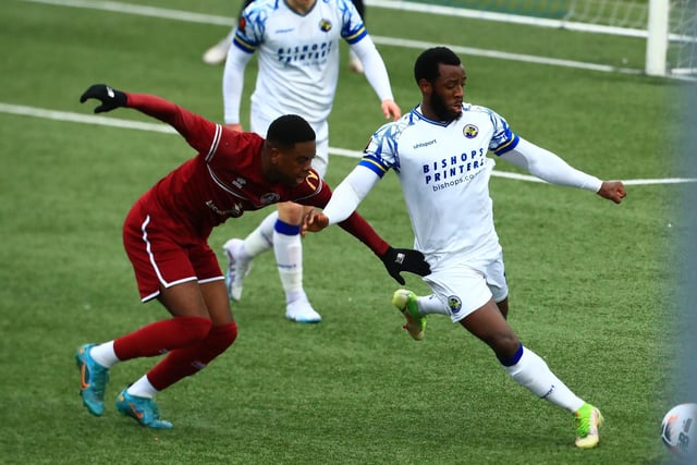 Tyrell Miller-Rodney in action. Picture by Dave Haines