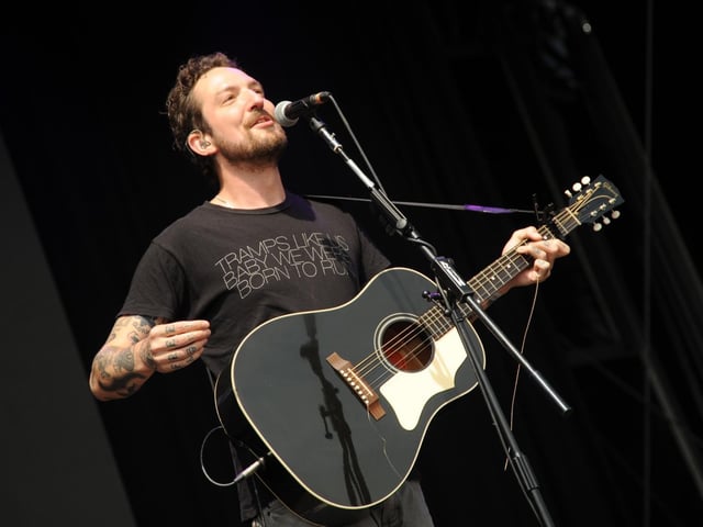 Frank Turner at Victorious Festival in 2017.