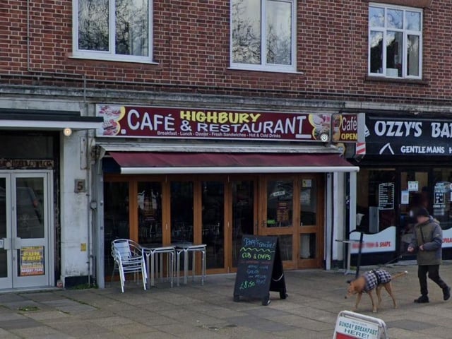 Highbury Cafe in Portsmouth Road, Cosham, is hugely popular among our readers.